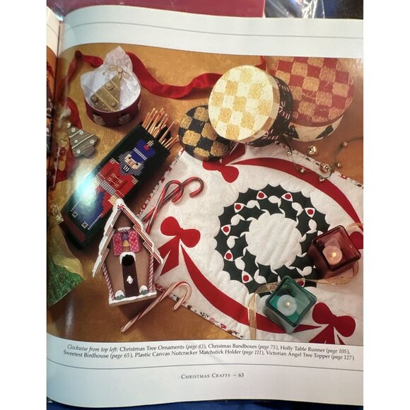 Treasury Of Christmas: Cooking Crafts And Gifts Hardcover Book By Publications I - Picture 6 of 11